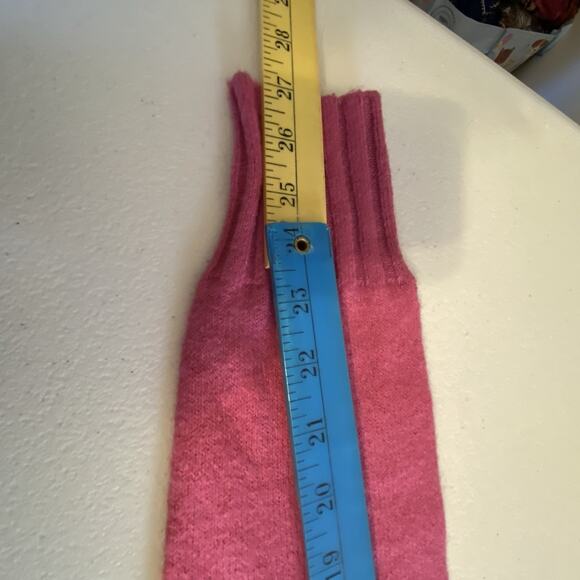 GAP Stretch Women S LongSleeve Cozy ButtonUp WoolBlend Knit Pink Cardigan Career - Picture 3 of 9